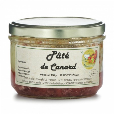 Elevage de la Fraserie - Pâté de canard