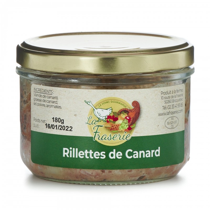 Elevage de la Fraserie - Duck rilettes