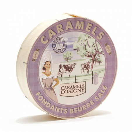 Caramels d'Isigny - Fondant caramels round box