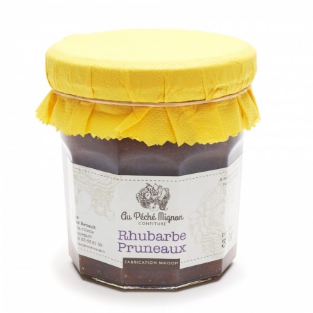 Au Pêché Mignon - Rhubarb and prune jam