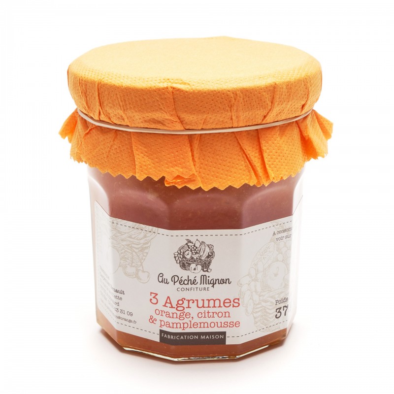 Au Pêché Mignon - Jam with 3 citrus fruits