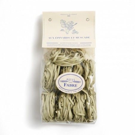 Pâtes Fabre - Tagliatelles aux épinards et muscade