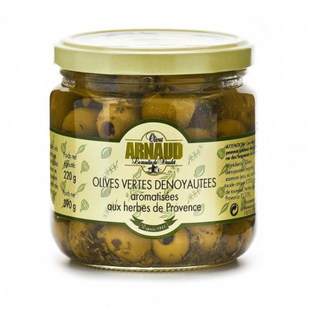 Olives Arnaud - Flavored pitted green olives