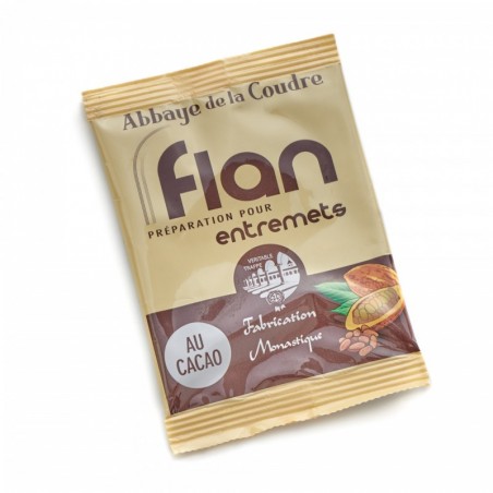 Abbaye de la Coudre - Flan au cacao