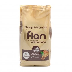 Abbaye de la Coudre - Flan saveur cacao