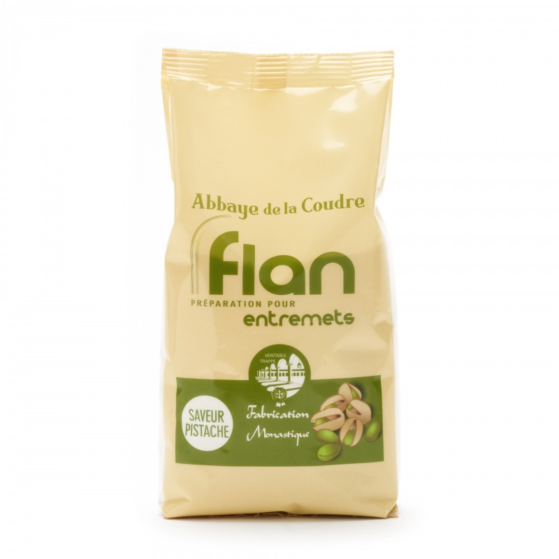 Abbaye de la Coudre - Flan saveur pistache