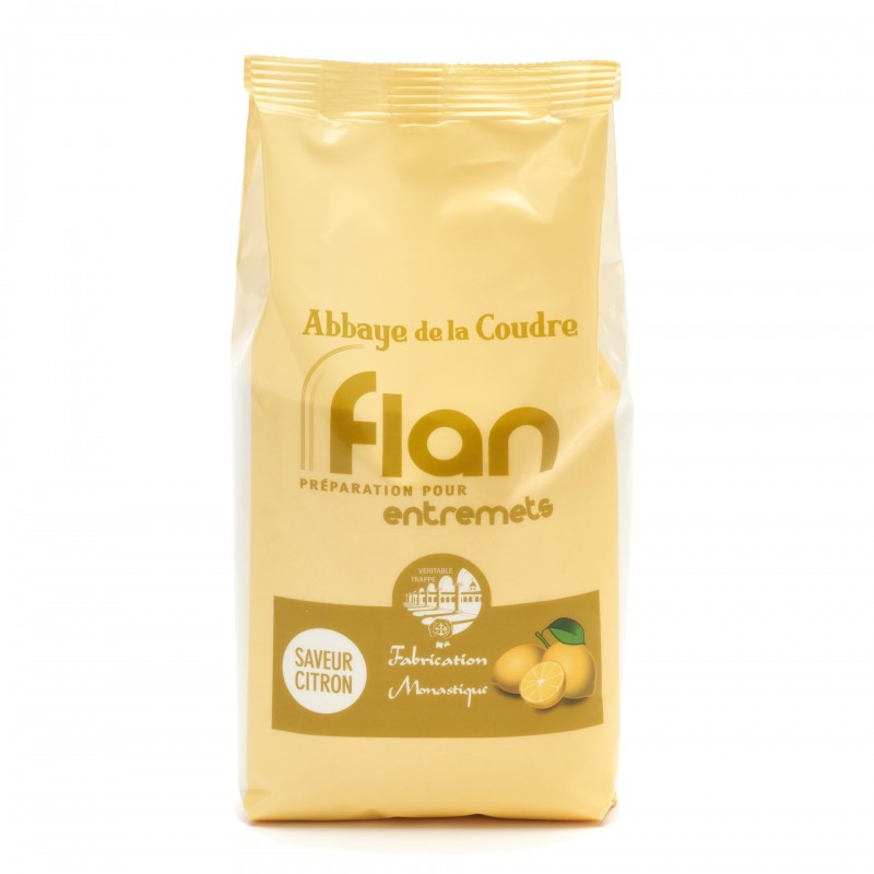 Abbaye de la Coudre - Flan saveur citron