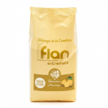 Abbaye de la Coudre - Lemon flavor flan