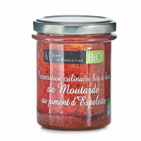 Jean d'Audignac - Organic mustard with Espelette pepper