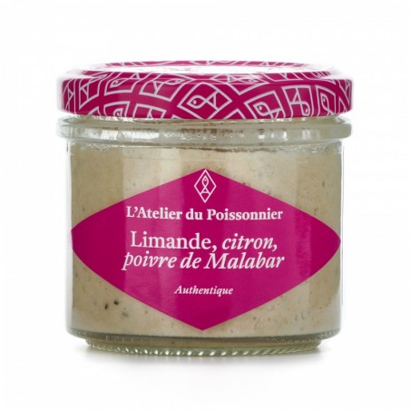 L'Atelier du Poissonnier - Dab rillettes, lemon, malabar pepper